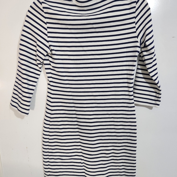 Navy and White Lacoste Dress, Size Medium - Picture 6 of 8